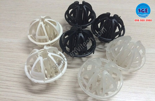 giá thể vi sinh dạng cầu