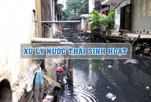 xử lý nước thải sinh hoạt