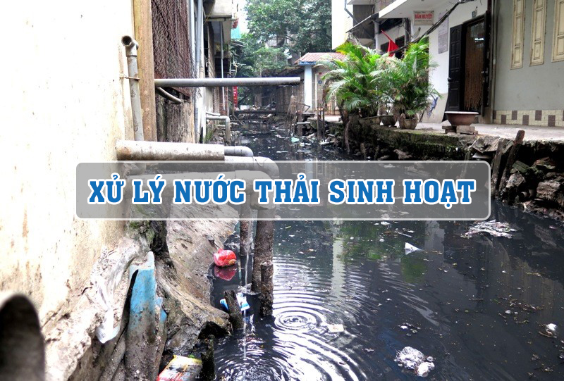 xử lý nước thải sinh hoạt