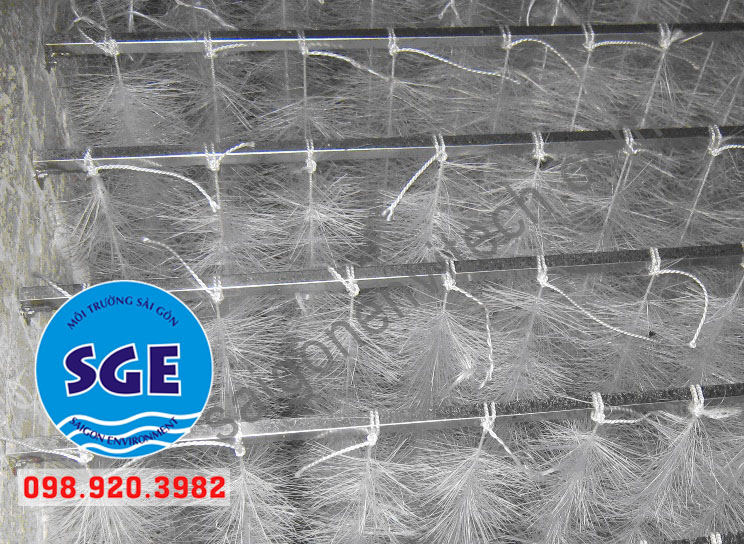 Đệm vi sinh dạng sợi Plastic giá rẻ