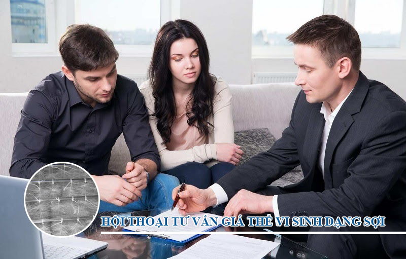 hội thoại tư vấn giá thể vi sinh dạng sợi