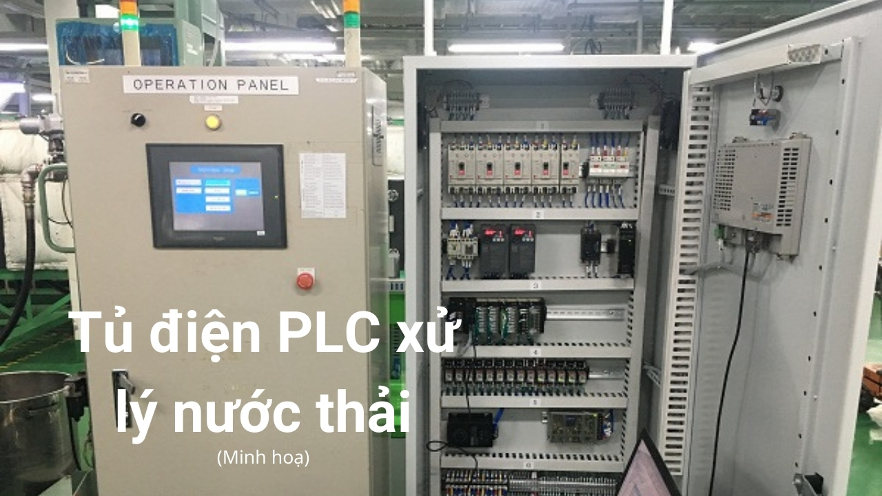Hệ thông xử lý nước thải PLC