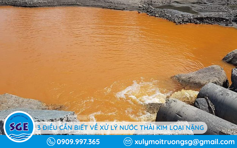 nước thải chứa kim loại nặng