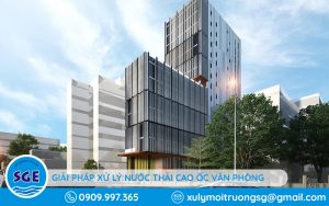 xử lý nước thải cao ốc văn phòng