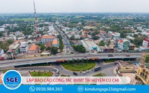 báo cáo công tác bảo vệ môi trường