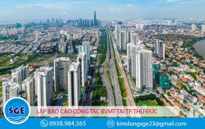 báo cáo công tác bảo vệ môi trường