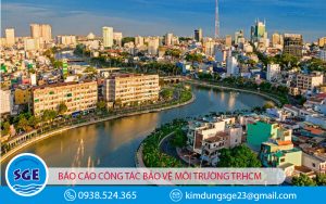 báo cáo công tác bảo vệ môi trường tại thành phố Hồ Chí Minh